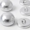 Silver metal button clothing accessories are universal for clothes, trousers, shirts and denim jackets Application Scenario